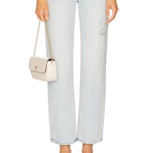 Pistola Women's Light Wash Straight Leg Jeans